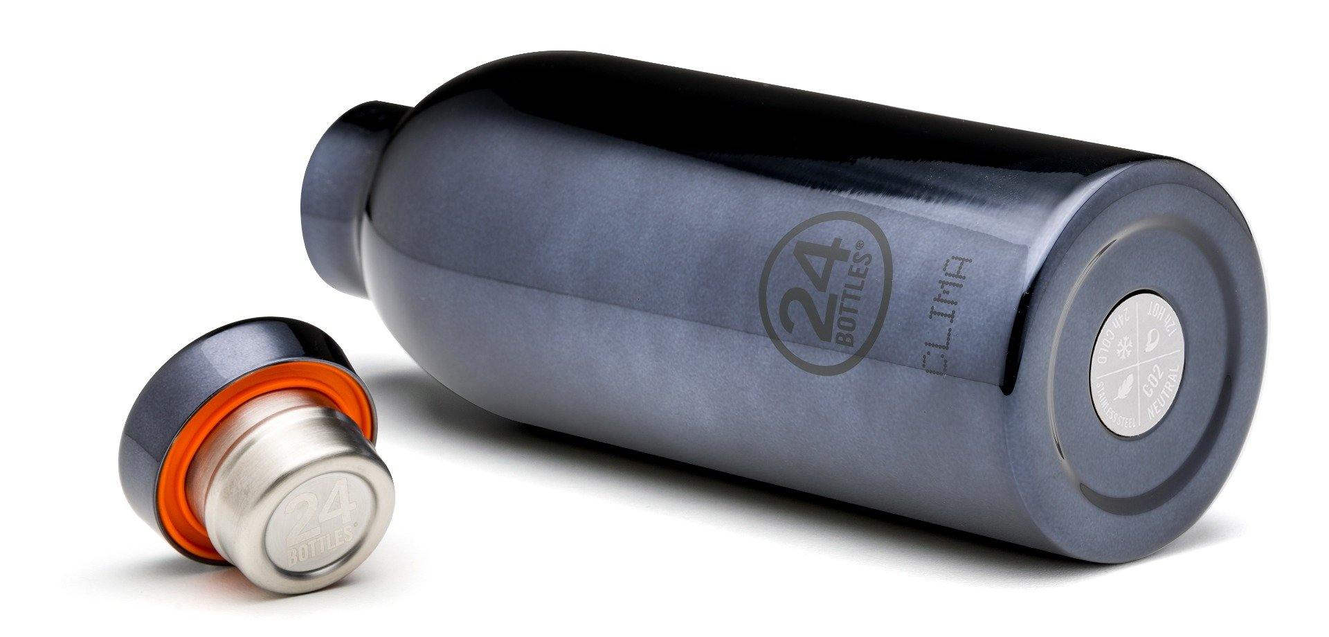 24Bottles Clima flaske, Black radiance - 500 ml. - Bahne